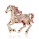 thumbnail image 1 of Broche con forma de caballo elegante para mujer, esmaltado, blusa de aleación, 1 of 2
