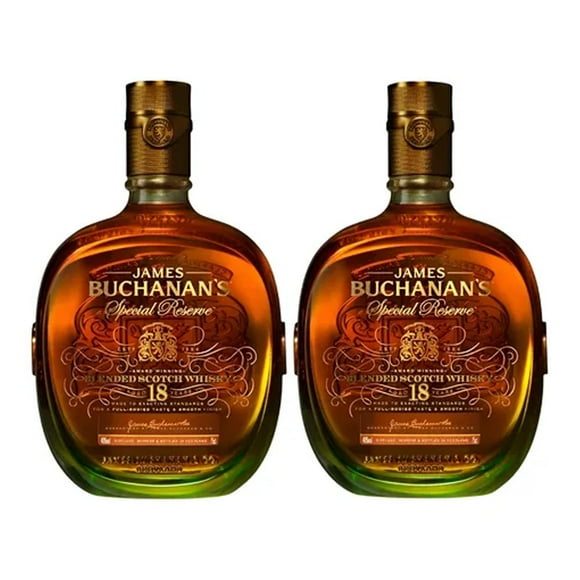 Pack de 2 Whisky Buchanan's Blend 18 Años Reserva Especial 750 ml