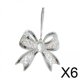 thumbnail image 1 of 6 Decoraciones Colgantes Navideñas Con Cordón, Adorno De Regalo Para Puerta, Pared Del Hogar, Nudo De Lazo, 1 of 10