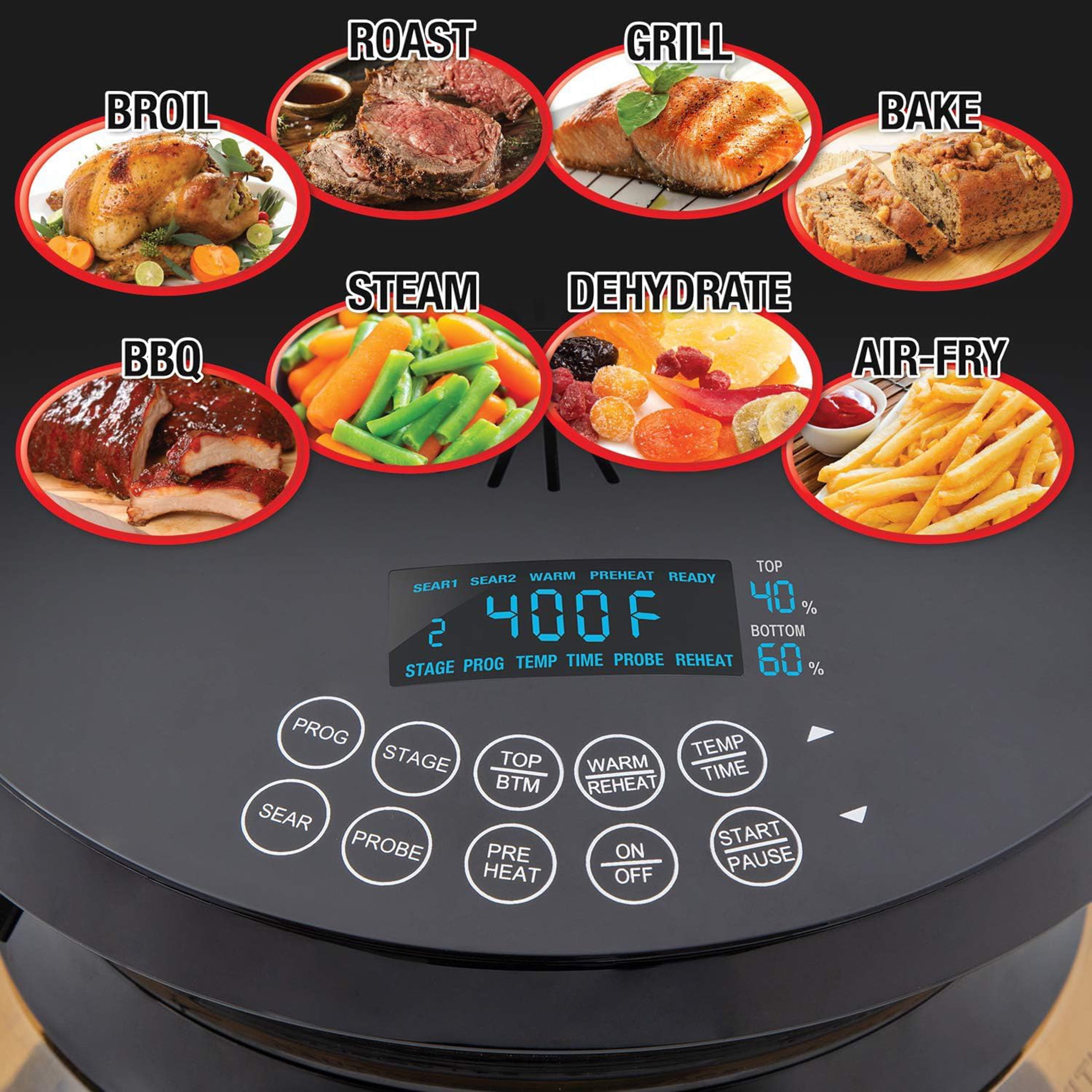 Nuwave primo grill oven top