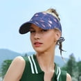 thumbnail image 6 of Xecao Flamingo for Adult Sun Cap offers versatile sun protection with adjustable Velcro for a secure fit., 6 of 8