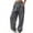 Dark Gray, variant on Yangnuo Womens Trendy Loose Comfy Sweatpants Sport Pants 2025 Fall Winter Women's Casual Trousers And Trousers Solid Color Large Size Running Fitness Sports Pants With Three Pockets