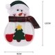 thumbnail image 2 of Juego de 6 soportes para vajilla de Navidad, muñeco de nieve, Papá Noel, alce, cuchillo y tenedor, fundas para Navidad, Año Nuevo, fiesta, cena, decoración de mesa, adornos (Santa Claus), 2 of 5