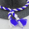 Hsqqdc Felt Pointed Hat, Festival Party Cap for Adults with Blue Cord ...