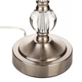 thumbnail image 4 of Better Homes & Gardens 18" Stacked Glass Ball Lamp Base Brushed Nickel, 4 of 4