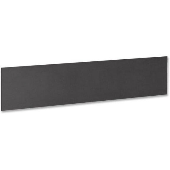 Lorell Essentials Series Hutch Tackboards 16.50" Height x 68.63" Width x 0.50" Depth - Black Fabric Surface - Laminated - 1 Each