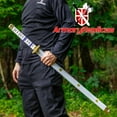 thumbnail image 3 of Armory Replicas LARP Zoro Pirate Anime Wado Ichimonji Replica Katana Prop Foam Sword, 3 of 6