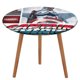 thumbnail image 1 of Capitán América 4-theme Fitted Round Tablecloths Elastic Edged Table Covers Waterproof Table Cloth for Kitchen Holiday Party Tables Decor 150cm, 1 of 6