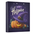 thumbnail image 2 of Spooky Halloween Design 3 Ring Hardcover Binders 1.5in Round Rings for Letter-Size Folder Paper Organizer Pockets for Office Student Recipe, 2 of 9