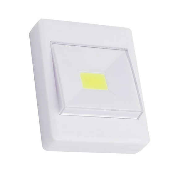 Raindrops COB LED Wall Light Wireless Room Shed Light Battery Operated(White)