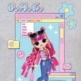 thumbnail image 3 of LOL OMG! Fashion Dolls - Outrageous Millennial Girls - Juniors Fitted Graphic T-Shirt, 3 of 5