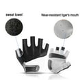 thumbnail image 3 of Guantes de bicicleta medio significa guantes de bicicleta de montaña de carretera, 3 of 5