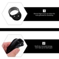 thumbnail image 2 of Shisuyan Silicone Finger Cots Black 1Set, 2 of 9