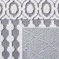 thumbnail image 5 of SAFAVIEH Cabana Elouise Ivory/Grey 2'2"X9' Runner Indoor/Outdoor Area Rug Ivory/Grey, 5'5" x 7'7", 5 of 8