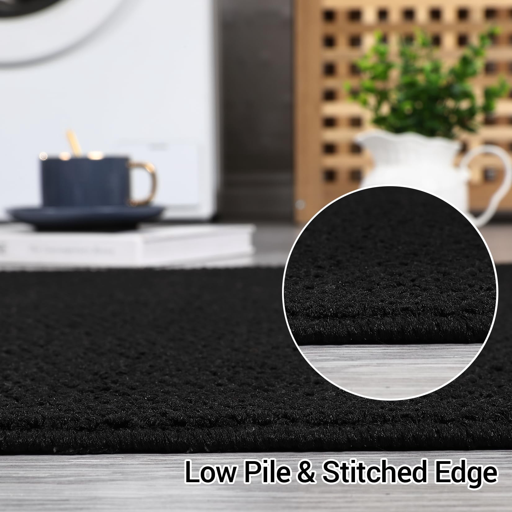Rugs for Living Room,Area Rug Washable Rugs for Living Room Bedroom Office Nursery Modern Solid Area Rug Contemporary Minimalism Rug Low Pile Neutral Soft Rug Non Slip Farmhouse Floor Cover
