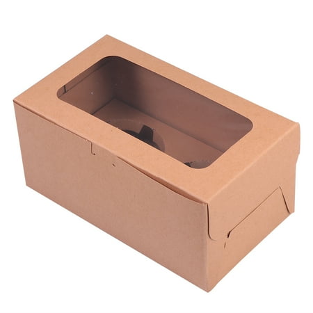 

10 Pcs Egg Tart Small Paper Cups Cupcake Package Separate Cake Holder with Lid Pie Container Cupcake Wrapping
