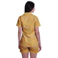 thumbnail image 4 of Moomaya Sleep Sets For Women With Shorts Pj Printed Short Sleeve Sleep Tops, 4 of 6