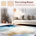 thumbnail image 2 of ODIKA 6'x9' Machine Washable Non-Slip Area Rug, Ethereal Aether Inspired Design with Celestial High Traffic Rug, Blue, 165862, 2 of 7