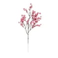 thumbnail image 2 of Gallickan Winter Berry Branch, Artificial Wax Flower Arrangement, Christmas Home Decor Accent, Wedding Bouquet Alternative, Festive Floral Display for Holiday Season, Pink, 2 of 6