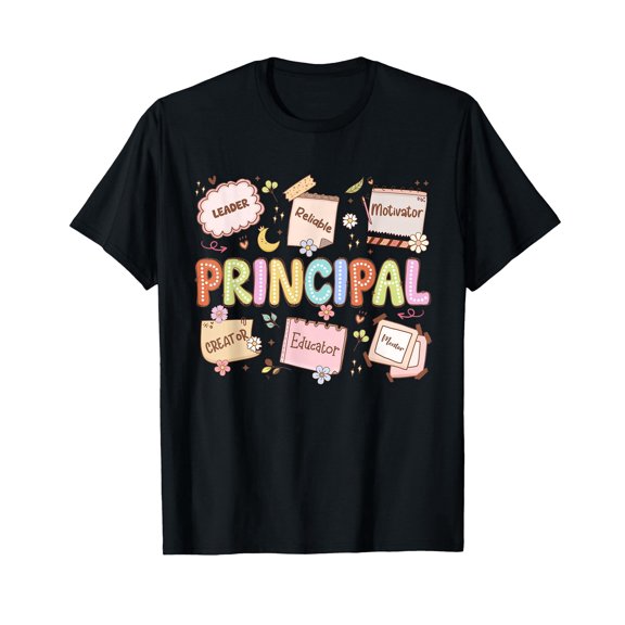 School Principal Appreciation National Principals Month T-Shirt