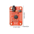 thumbnail image 2 of Módulo de reconocimiento de voz V3 FLhrweasw Placa de sonido con micrófono compatible con Arduino, 2 of 9