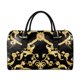 thumbnail image 3 of Noisydesigns-Bolso de viaje de PU con cremallera para hombre y mujer, bandolera Unisex, Maleta Floral dorada europea, envío directo, 3 of 4