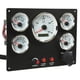 thumbnail image 1 of Panel de instrumentos para barco, tacómetro de 4000RPM, nivel de combustible, temperatura del agua, medidor de presión de aceite, voltímetro, juego de 5 medidores de tablero, esfera blanca, 1 of 12