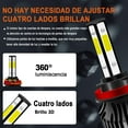thumbnail image 5 of 6x LED Headlight+Fog Light Bulbs Kit For 1999-2003 Lexus RX300, 5 of 15