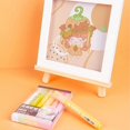 thumbnail image 2 of 6 Color Acrylic Paint Marker Acrylic Paint Pen Brush Tip for Drawing Card Making Scrapbooking Journaling Coloring Book, 2 of 4