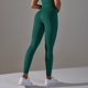 thumbnail image 4 of Nuevos pantalones de yoga de mujer de punto sin costuras y cintura alta - Efecto scrunched, cintura en forma de V - Nailon/spandex opaco para correr/fitness, 4 of 6