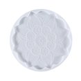 thumbnail image 4 of 2 Juego de moldes para posavasos con mantel individual de resina epoxi de silicona con molde para posavasos con bandeja de té Mandala, 4 of 5