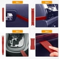 thumbnail image 4 of GOOACC 5Pcs Auto Trim Removal Tool Kit No-Scratch Tool Kit for Car Audio Dash Window Molding Fastener Remover Tool Kit-Red, 4 of 7