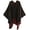 Wine Red, variant on PIKADINGNIS Women Shawl Wraps Poncho Fleece Sweater Cape Open Front Coat Office Warm Blanket Scarf