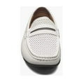 thumbnail image 4 of Stacy Adams Corby Saddle Slip On Walking Shoes White  25513-100, 4 of 8