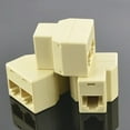 thumbnail image 1 of Répartiteur de Câble RJ45 1 à 2 Répartiteur vers 2 Adaptateurs de Cordon Ethernet pour Maison Bureau, 1 of 8