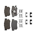 thumbnail image 3 of KarParts360 For Honda Crosstour 2012 2013 2014 2015 Disc Brake Pad Set | Ceramic | Mechanical Pad Wear Sensor | 1.87 Inches Inner Pad Height | 3.50 Inches Inner Pad Width | 1.87 In. Outer Pad Height, 3 of 4
