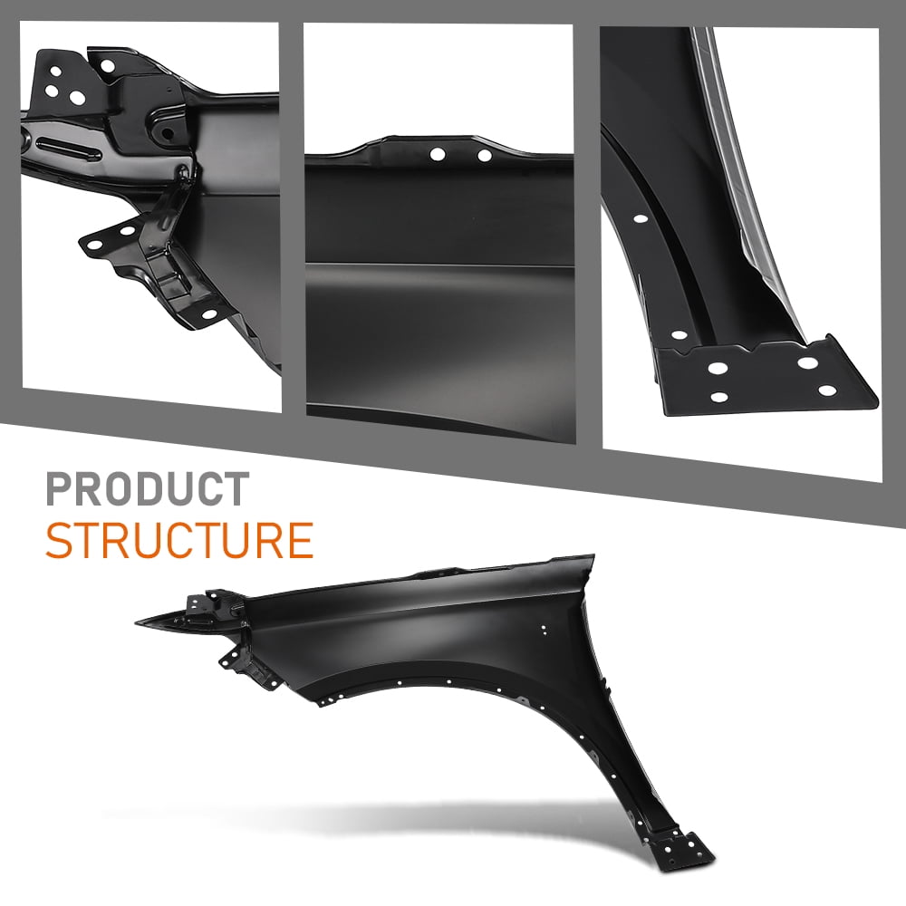 Fender Front Passenger Side 84596460 GM1241423 Fit For 2020-2025 Cadillac XT6