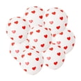thumbnail image 4 of Juego de 50 globos de látex con forma de corazón para San Valentín. Bola Blanca Corazón Rojo, 4 of 9
