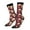 2 Black-1, variant on cool rock Skull record Print Adult Socks for Men & Women,Calf Socks, Ankle Socks,Boots Socks,Breathable Casual Sock,Unisex Crew Socks