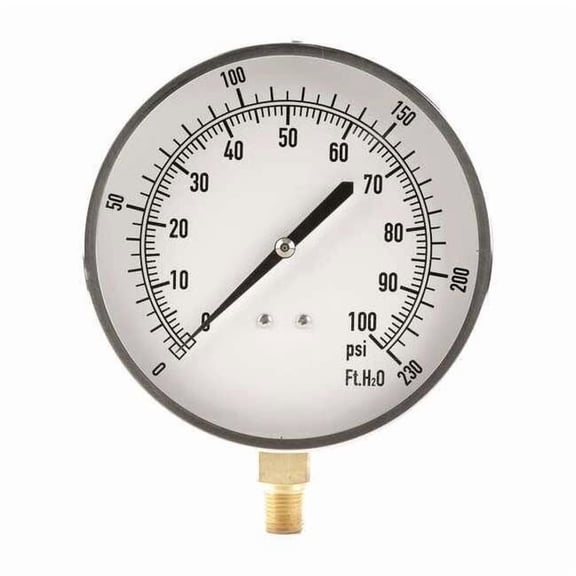 Manufacturer Varies Pressure Gauge,Altitude,4-1/2 In 18C811