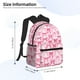 thumbnail image 2 of Easygdp Pink bows Mochila Casual para Portátil, Mochila para Escuela, Viajes, Negocios, 2 of 6