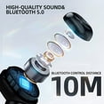 thumbnail image 3 of KLYNE- Bluetooth 5.0 Earbuds Wireless Headphones & One-Step Pairing, 3 of 6