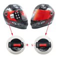 thumbnail image 2 of 1 Pair Helmet Visor Screws Rotate Switch for FF370/358/386/394/325/396, 2 of 5
