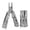 1-piece Steel Color, variant on 12-in-1 Mini Multitool Pliers, Foldable Stainless Steel Pocket Tool for Daily Home Repair, Outdoor Survival and Camping, Compact Heavy-Duty Design, Metallic Silver