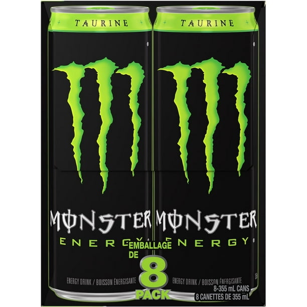 MONSTER ENERGY Green, 355mL, 8 Pack, 355 mL, 8 pack56¢/100mL