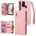 thumbnail image 1 of Case for OnePlus Nord N100 5G Magnetic Leather Zipper Wallet Cover Card Holder, 1 of 5