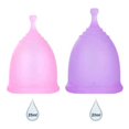 thumbnail image 5 of Silicone Menstrual Cup Ergonomic Structure Reusable Large Capacity Soft Menstrual Cup for Women, 5 of 5