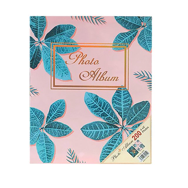 MasteelfCA 1Pc Creative Leaf Pattern Photo Album Lovely Inserting Family Photo Album
