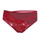 thumbnail image 5 of Gibobby Panty Microfibra con Encaje Bragas malla encaje floral sexy para mujer Ropa interior talla grande transparente ahuecada tiro bajo（Vino， S), 5 of 5