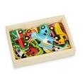 thumbnail image 5 of Melissa & Doug Wooden Magnets – Vehicles, 5 of 10